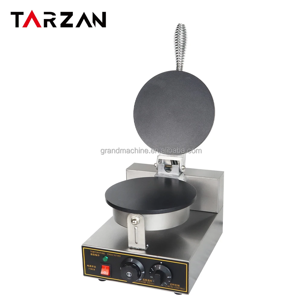 Electric Automatic Roll Cone Baking Machine/Small Commercial Machinery ice cream cone waffle maker  biscuit making machine manufacture