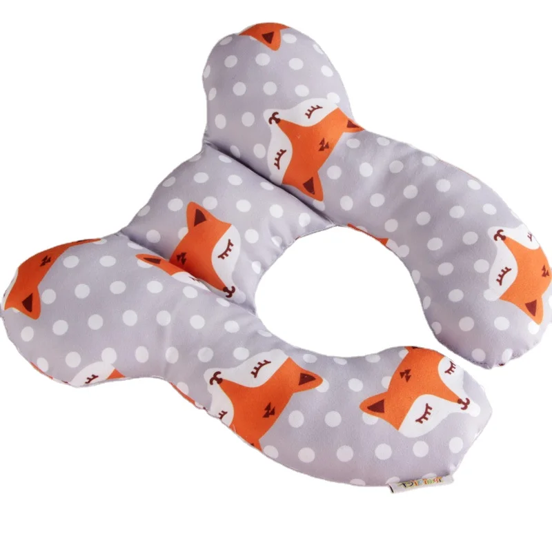XIGGA U-Shaped Baby Travel Pillow | Soft Support For Strollers, Car Seats & Airplanes, For Boys & Girls