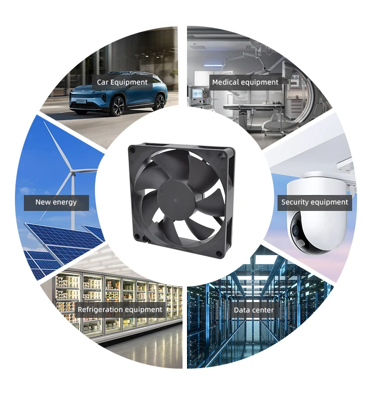 Axial Fan, 8025, 80mm, Waterproof - detail 20