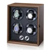 4 Slots Black walnut+Black
