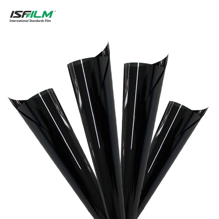 ISF Automotive Insulation 70%irr Auto Car Manufacturer Glass Window Tint Anti Uv Heat Rejection Nano Ceramic Uv 400 Solar Film