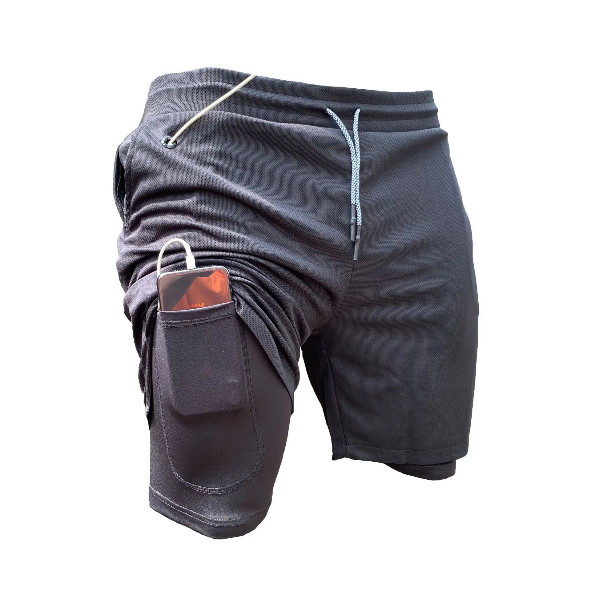Sports Shorts For Men Cotton Spandex 