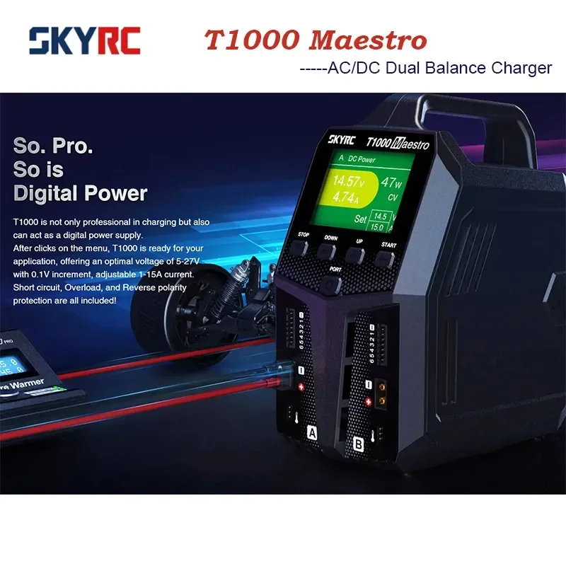 SKYRC T1000 Maestro Charger - Efficient Battery Management