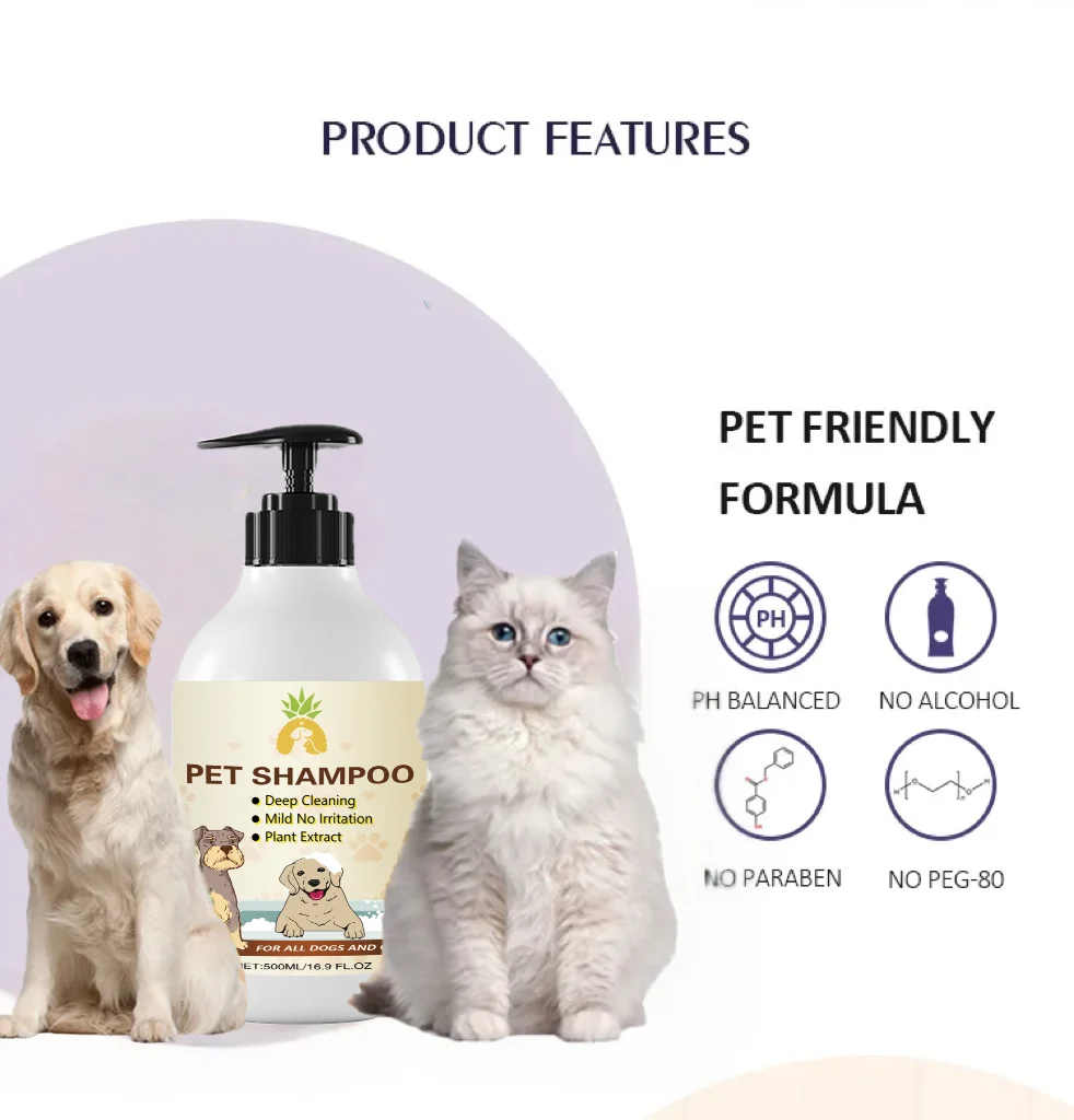 Pnb Custom Oem Anti-itch Puppy Pet Dog Shampoo And Conditioner Soothees ...