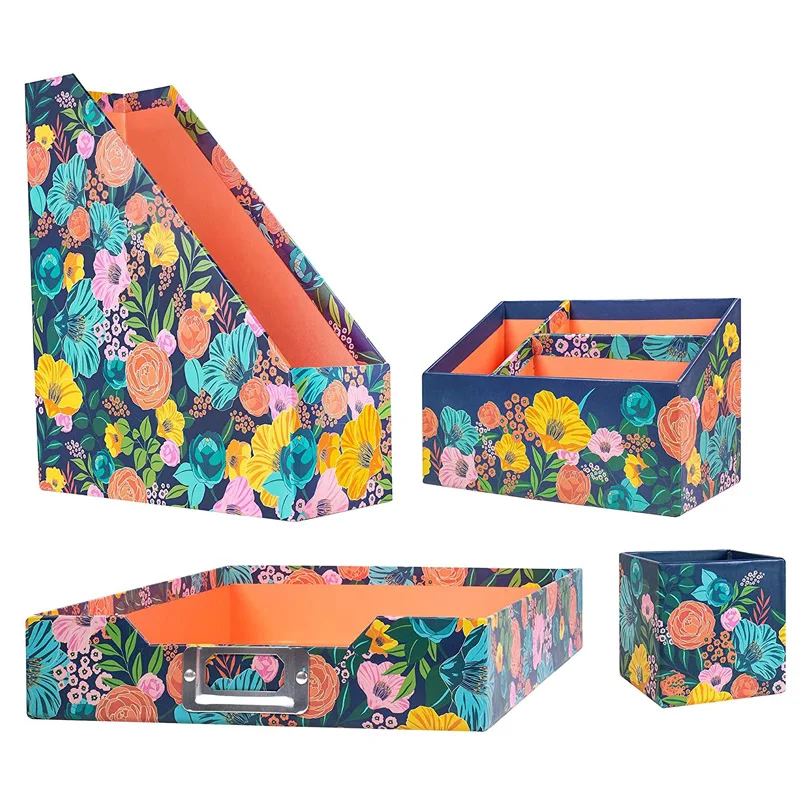 Новые поступления картонный органайзер для канцелярских принадлежностей Настольный офиса и школы