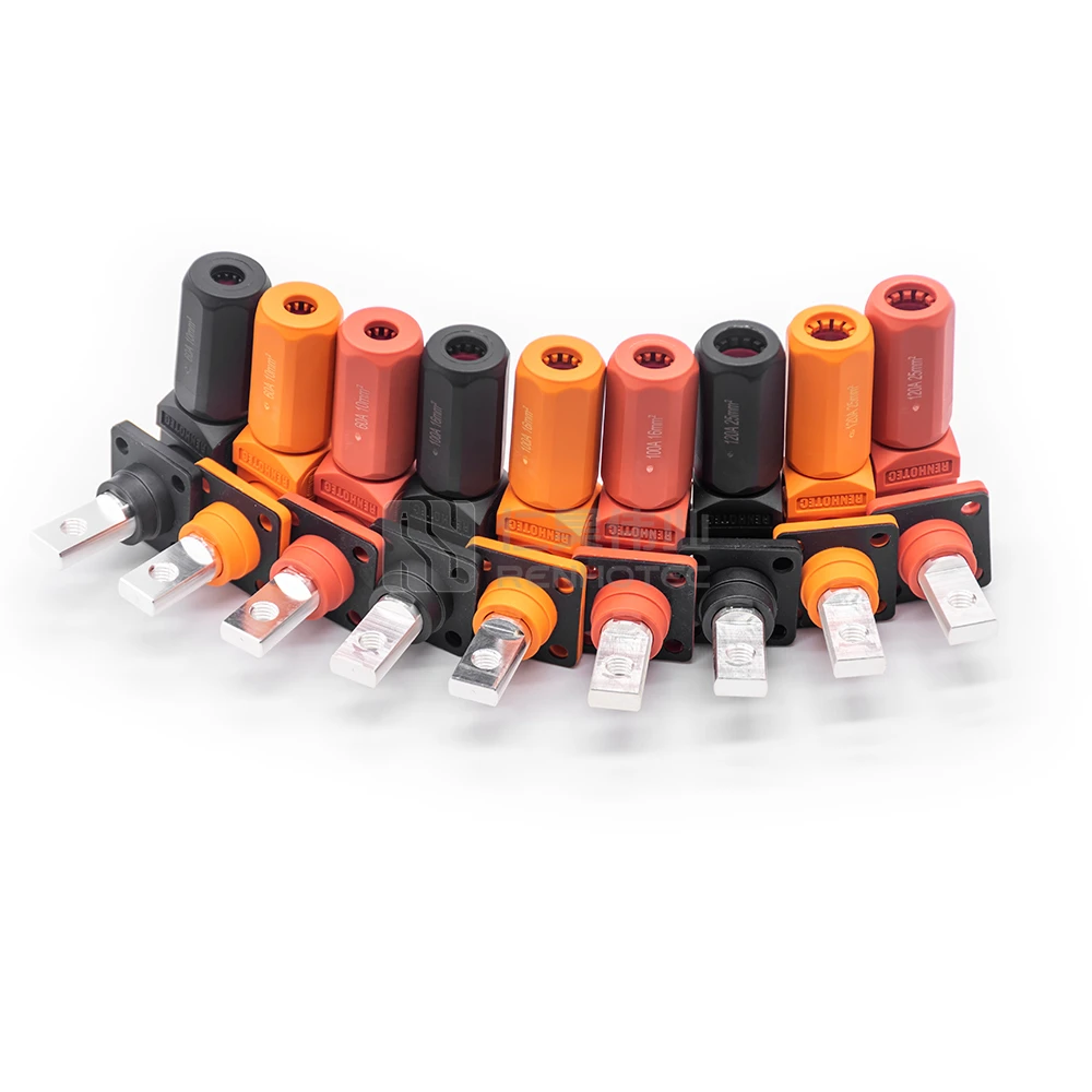 BSM High Voltage Terminal Circular Battery Storage Connector for Energy Storage EV Charger Plug and Socket