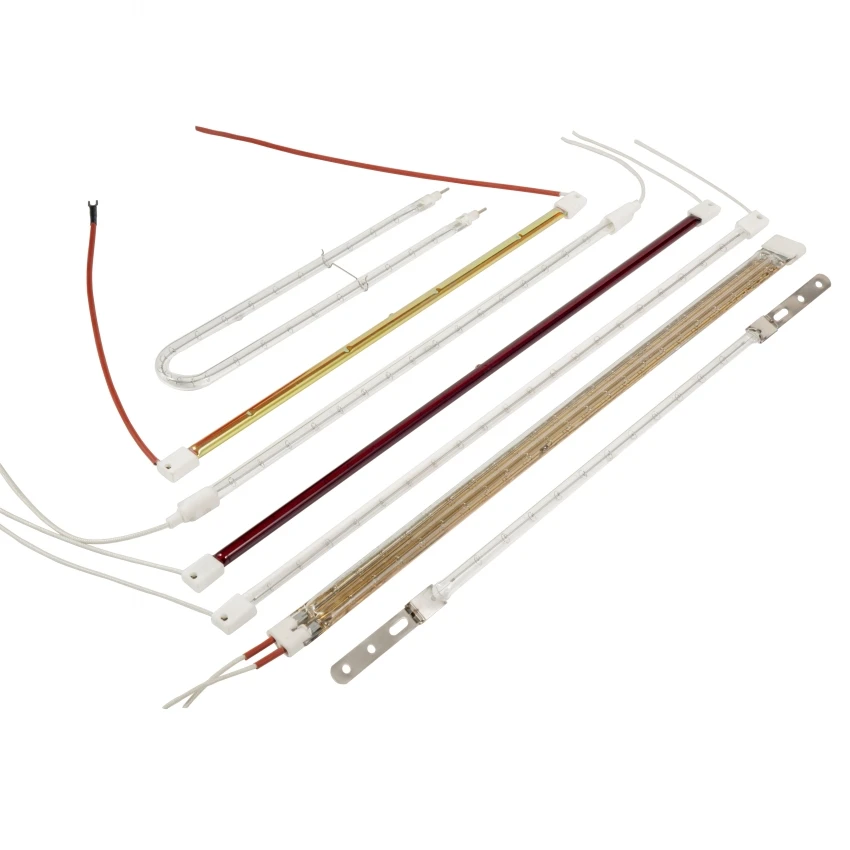 400v 2500w Infrared Halogen Electric Heater Element Quartz Heating Tube