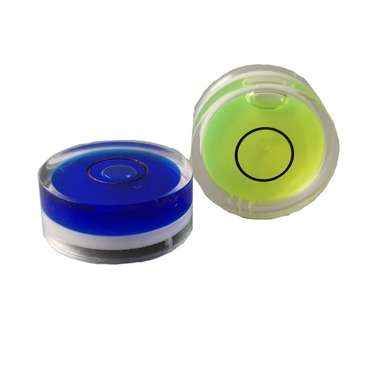 TEBAK Circular Spirit Level Bubbles Measuring Tool Bulls Eye Horizontal Leveler Liquid Level Indicator Wholesale