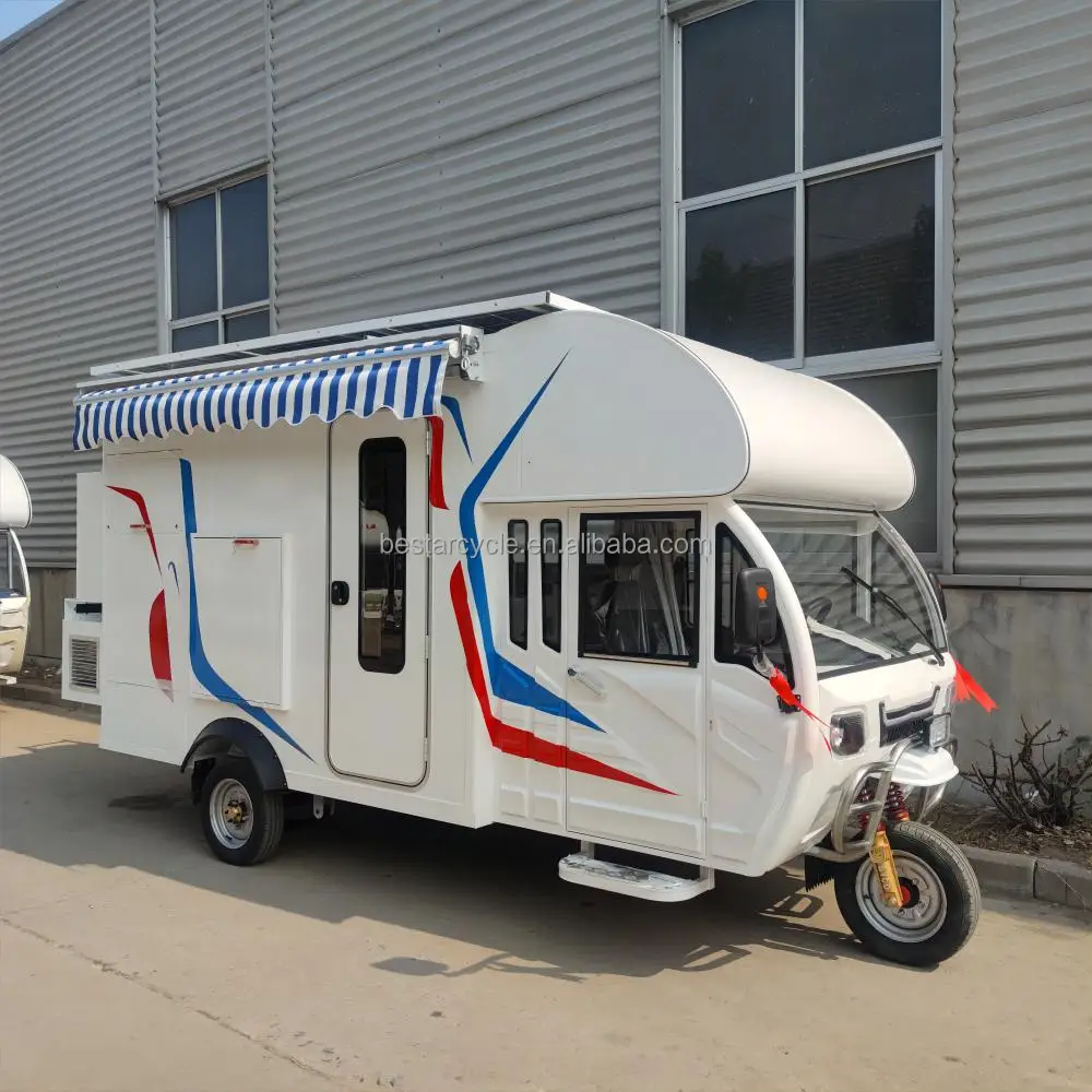 Mobile Mini Rv Electric Mini RV Motorhome Camper with Bedroom & Kitchen – Lightweight ...