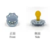 Ash Blue (Diamond Pattern Border) Pacifier