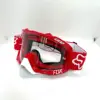 Cadre rouge renard transparent