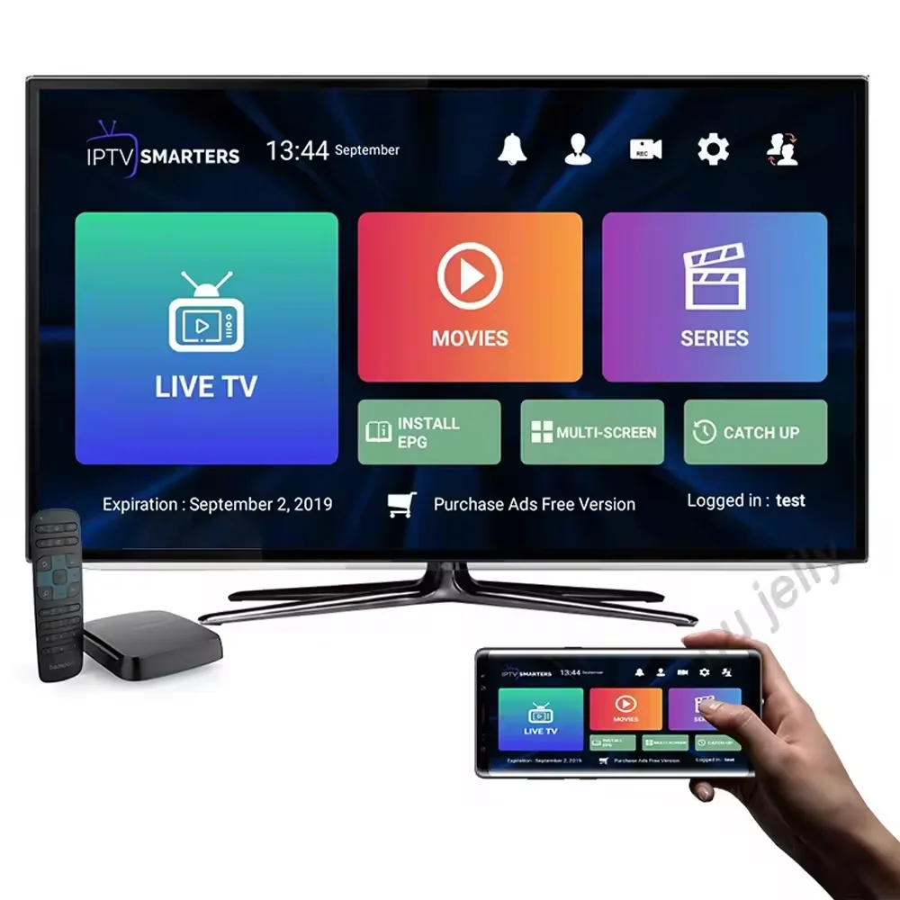 2024 Best 4k ip-tv Set-top Box Provider Free Test Points Group European Hot Selling Germany Uk Eu M3u