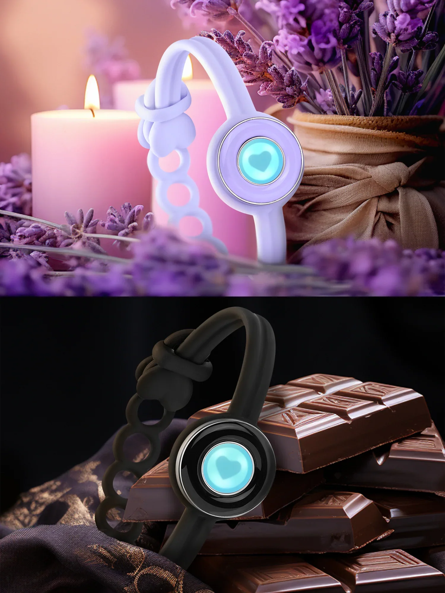 Totwoo Silica Gel Smart Bracelet Love Heart Bracelets I Miss You Couple