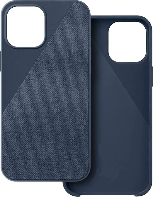 Clic Canvas Case For iPhone 12 Pro Max Crafted with Premium Woven Fabric Slim & Lightweight Cover for Form-Fitting Protection