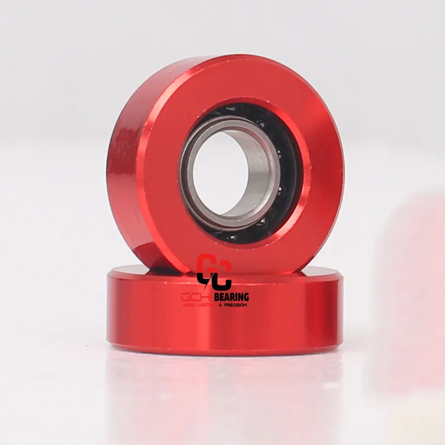 Overlap 608 Z Hybrid Ceramic Bearings for Inline Skates