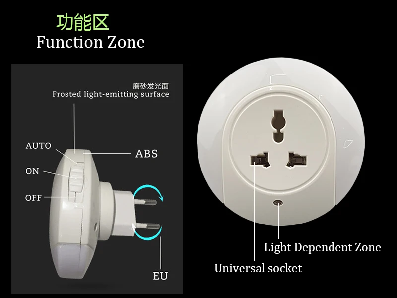 Oem A78c Best Sale Sensor Night Light Led Night Lamp Plug In With Bs Socket Dusk To Dawn Buy