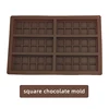 Square chocolate mold