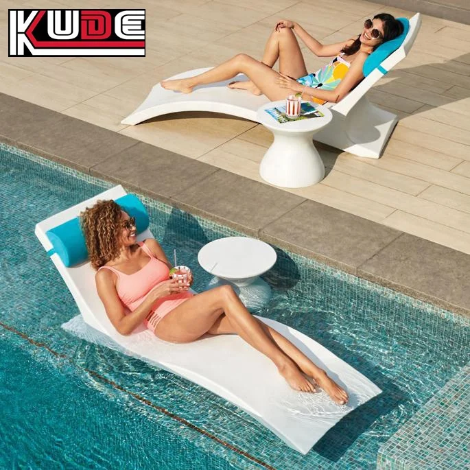 Shop Our Hot Sale PE Plastic Pool Chairs Sun Loungers