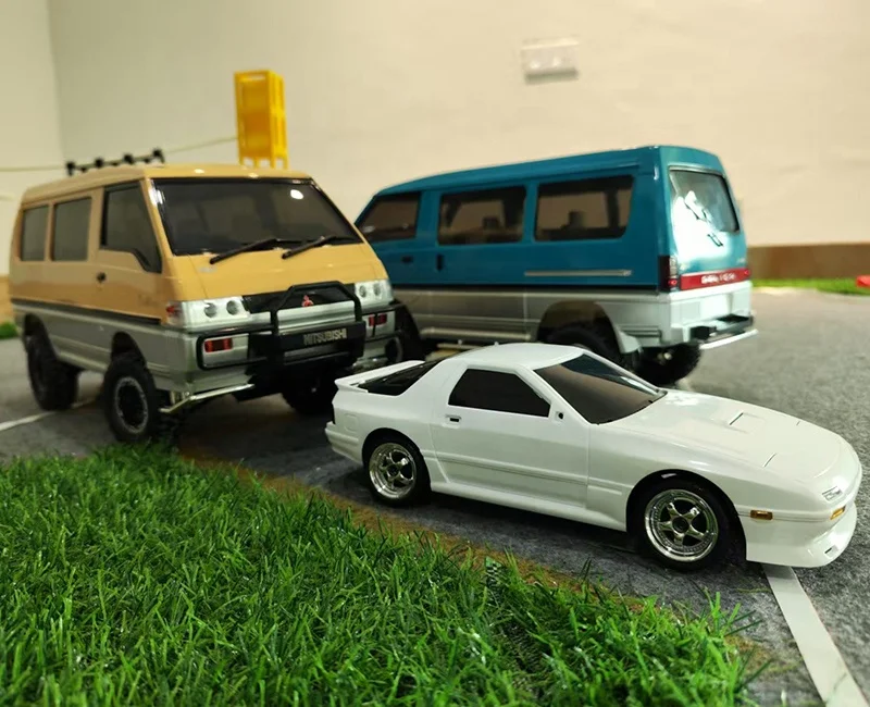 LDRC LD1296 1/12 Scale Delica Van RC Pickup Truck RTR 4WD, 15 km/h