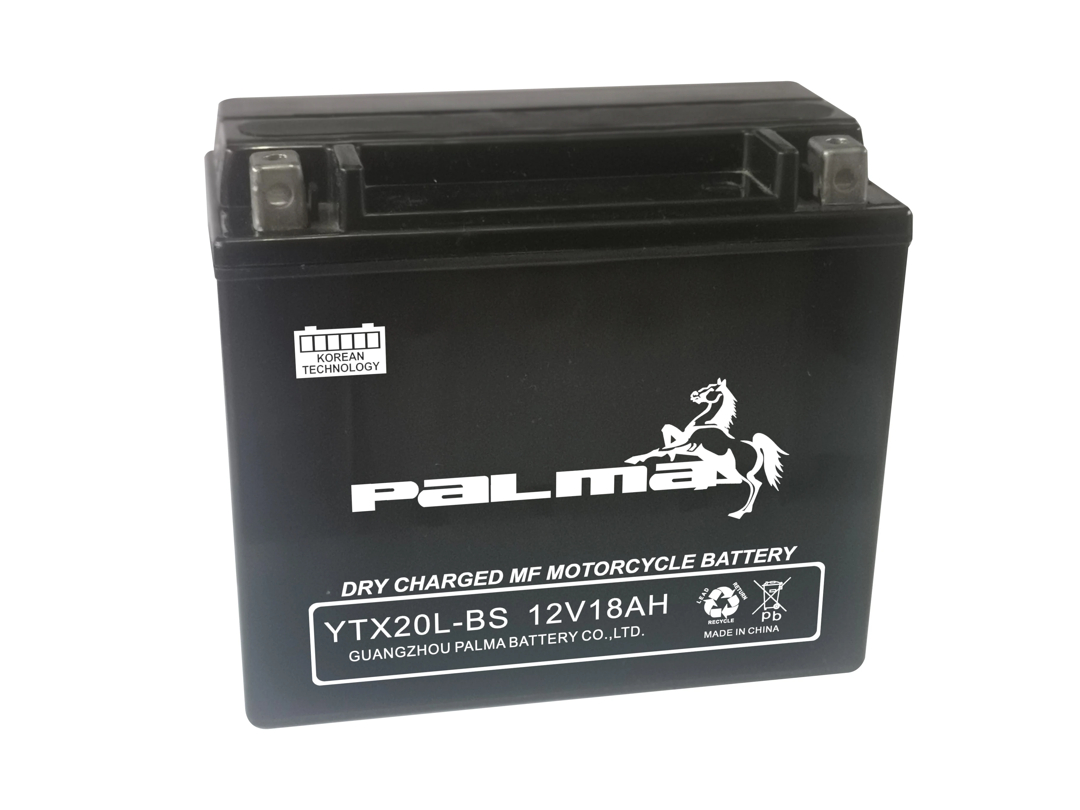 dry battery for motorcycle