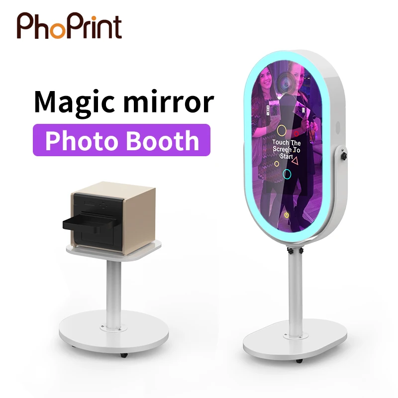 Cheap Price Magic Mirror Photo Booth Magic Mirror Fotomation Portable Mirror Photo Booth