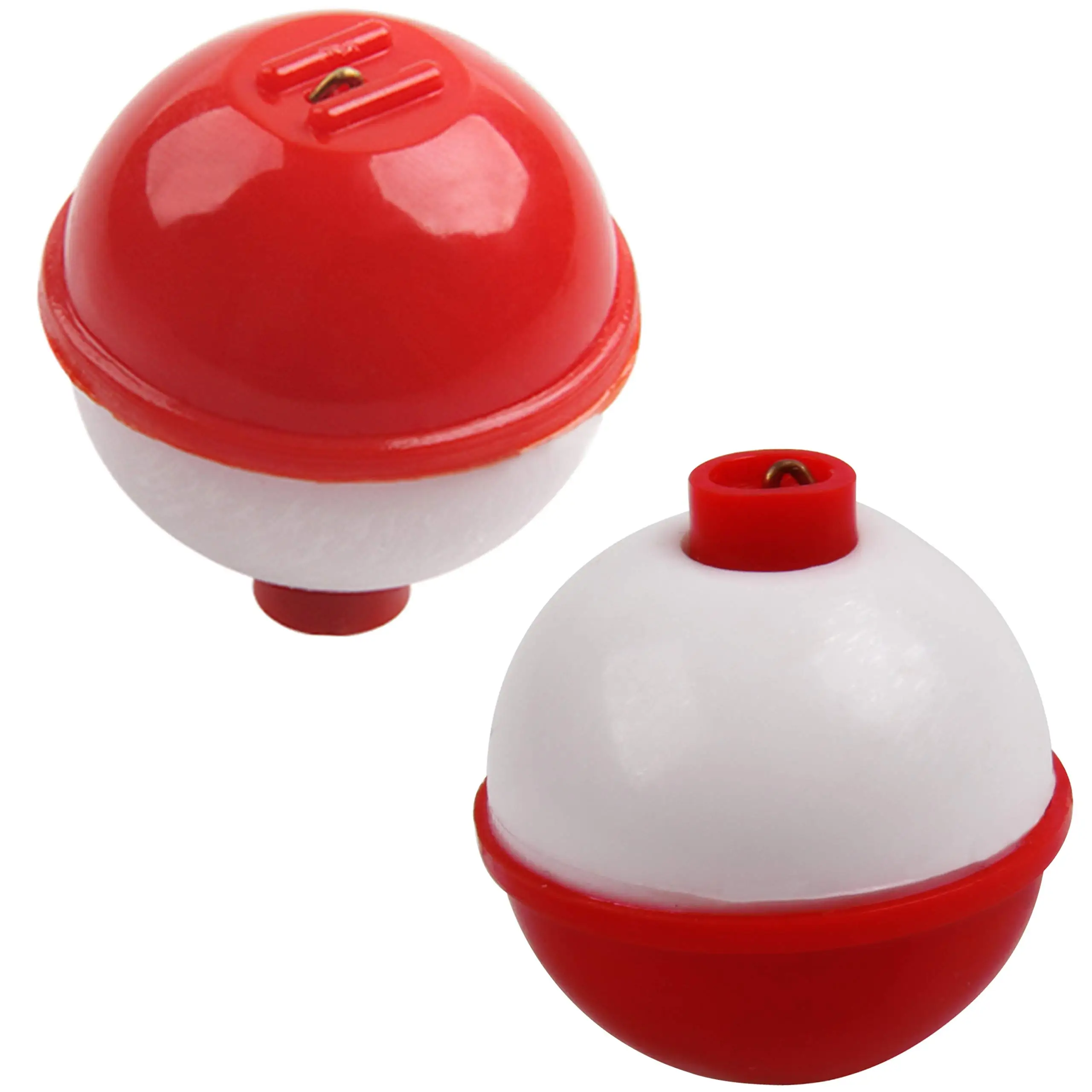 FishingPepo 12pcs Fishing Bobbers And Floats Set 1 Inch -1.75 Inch, Fishing Float And Bobbers