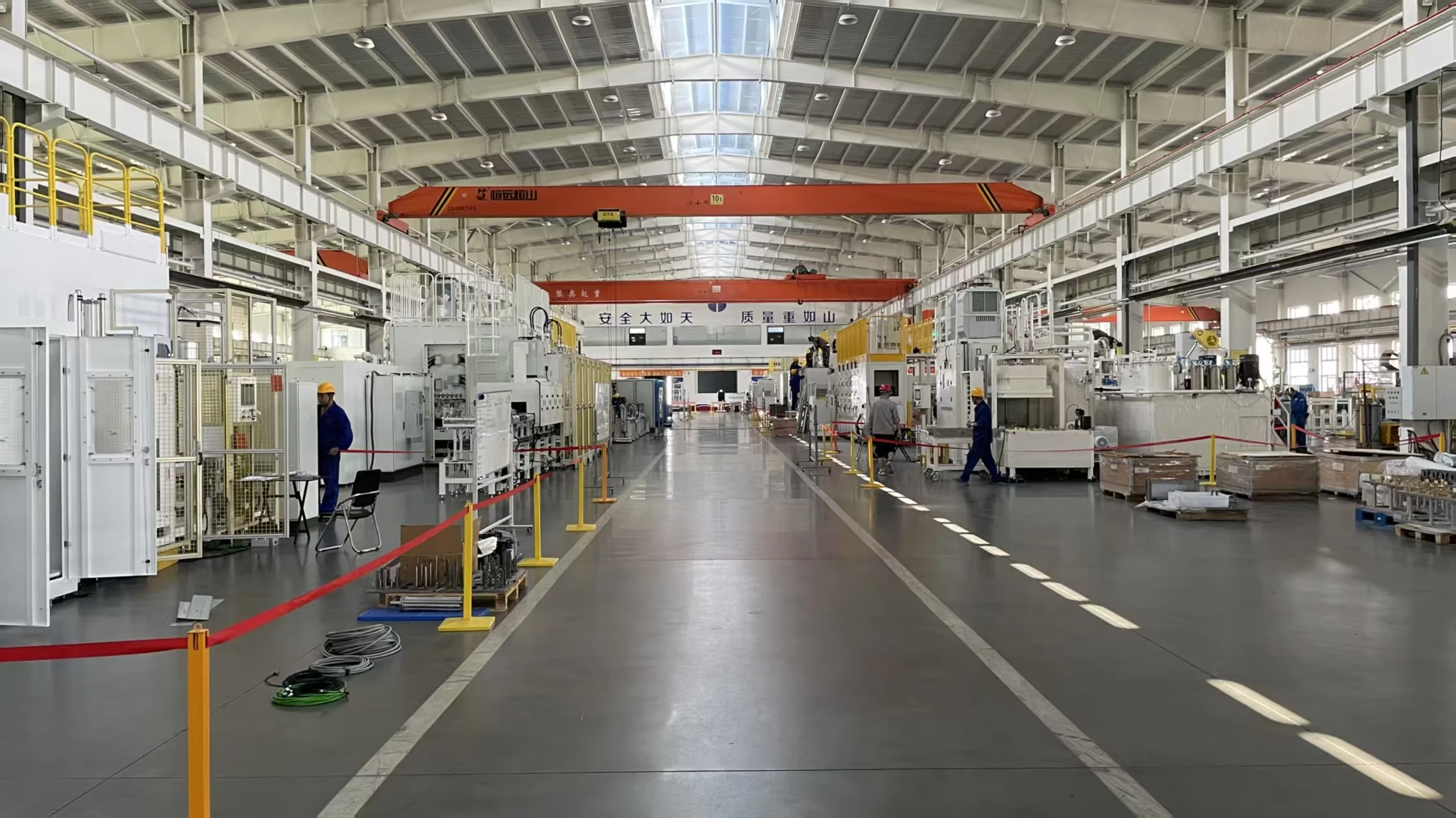 Cylinder Head Robotic Flexible Industrial Electric Cleaning Machine Shimada Big Bird CH factory