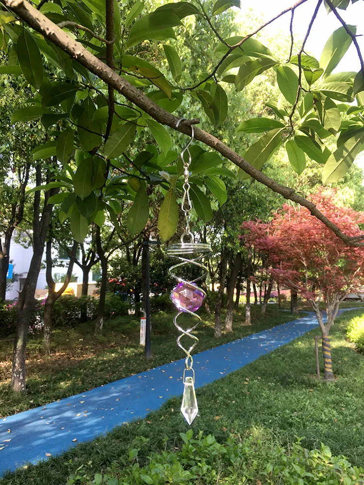 Hook clip with ball bearing 360 degrees rotating wind chime hook Hanging wind runner hook clip suitable for feeders factory