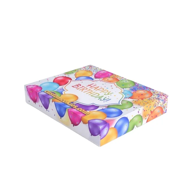 Factory Price Customized Printing Logo Luxury Gift Food Art Paper Lid And Base Rigid Paper Box