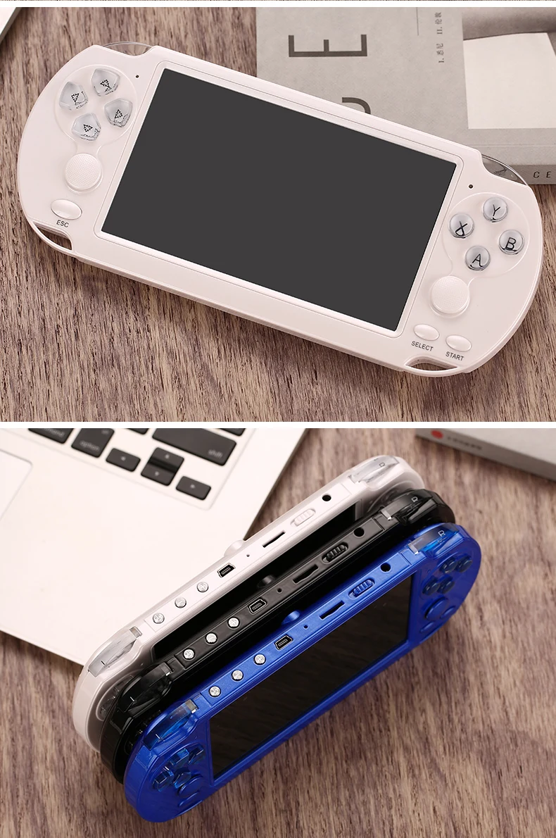 X9-S Portable Retro Handheld Game Console Portable 5.1-inch Video children's Games Player With Camera Mp4 Player Support TF Card