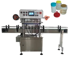 High quality fully automatic PP/PE/PET plastic bottle sealing machine