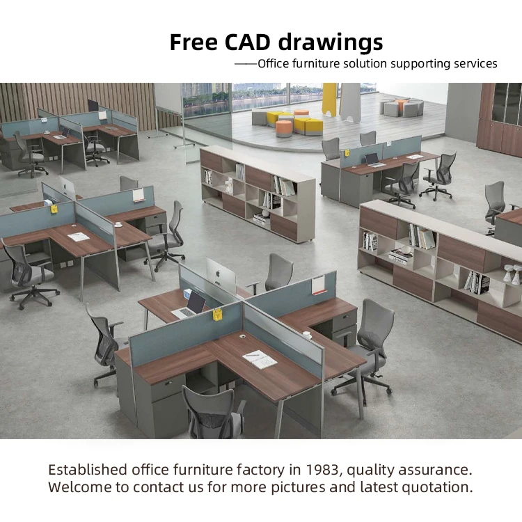 Производитель рабочей станции OEM ODM белый компьютерный стол панель перегородка офисный