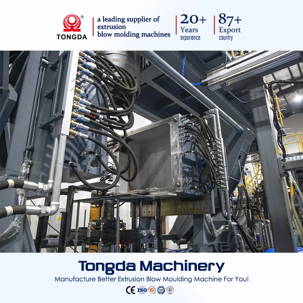 TONGDA High Speed 1000L IBC Tank Container Drum Making Blow Molding Machine