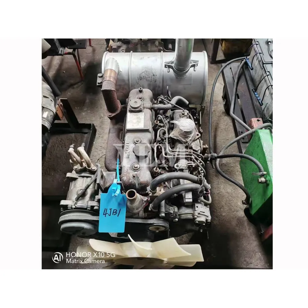 4JB1 Engine Used Complete Diesel Engine Assembly for Isuzu Engine Excavator 2