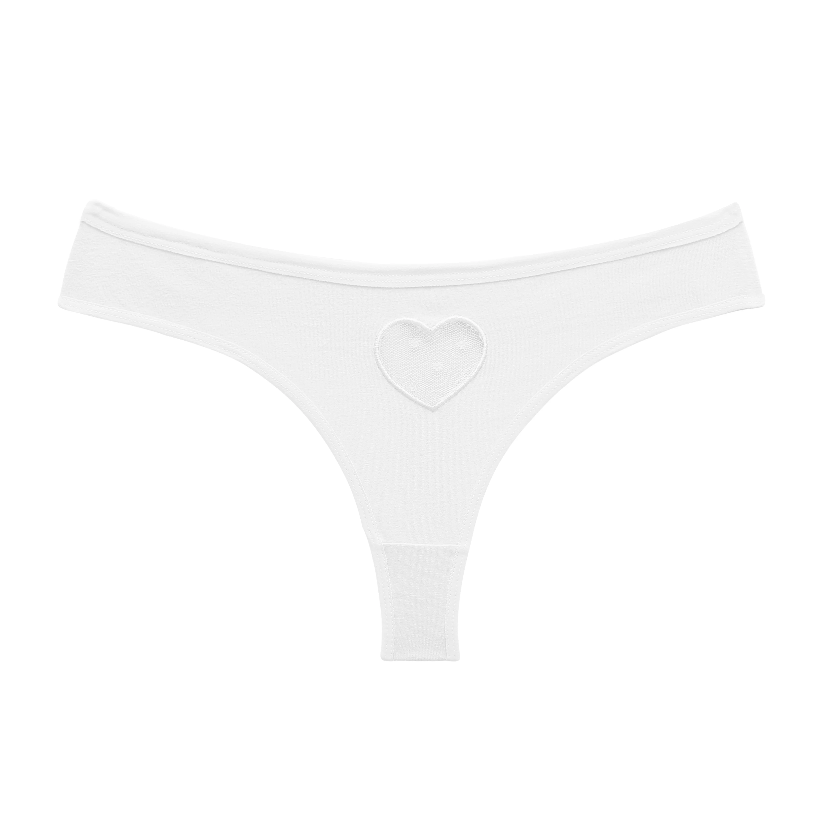 Sexy Hollow Heart Panties Women Cotton Comfortable Panties