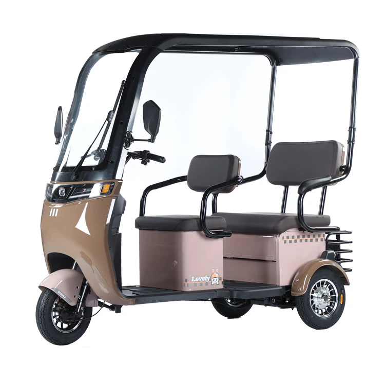  High Power Electric Tricycles With Full Cover