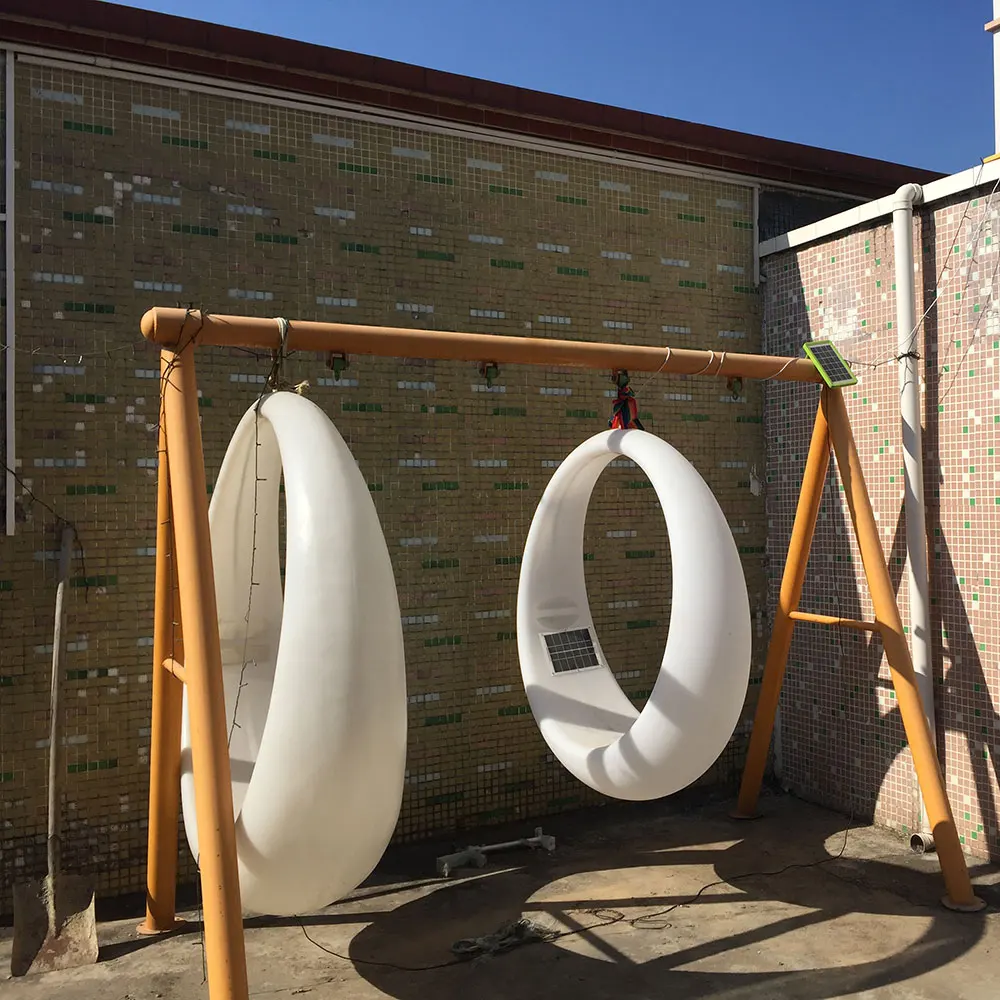 Gioco Esterno Sicuro Altalena In Plastica Per Bambini E Adulti - Sedile Rosso Con Corda Regolabile, Per Interni Ed Esterni Altalena Bambini Regolabile - Foto 11