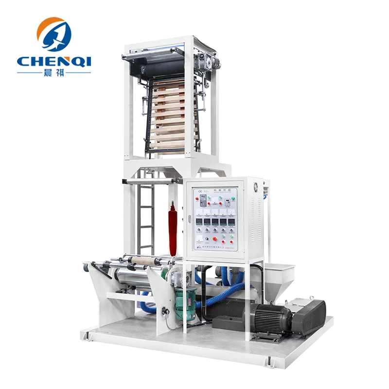 Hot Mini Film Blowing Machine Plastic Production Machine Condition Processed LDPE HDPE LLDPE