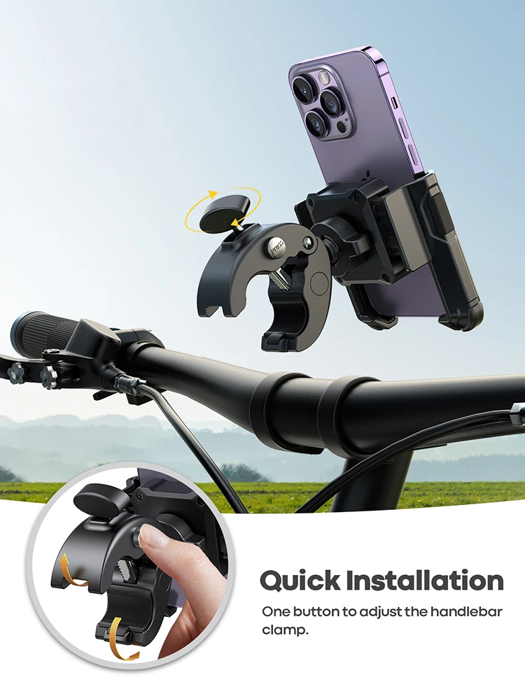 Lamicall Electric Bike Phone Mount Bp09 Shake Off Adjustable Mobile