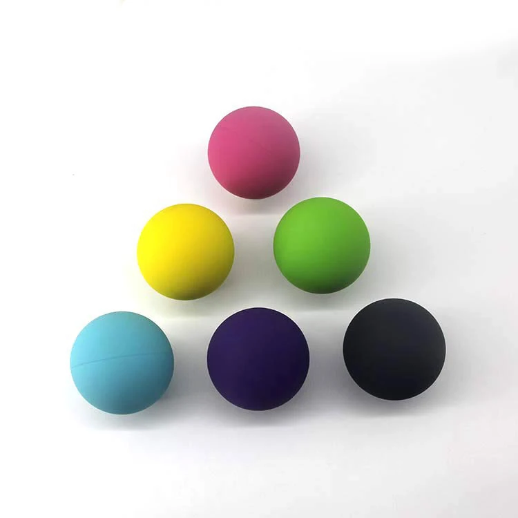 High Quality Custom logo Printing Pink Color Cheap Price Hollow Rubber Bouncing Pinky Ball