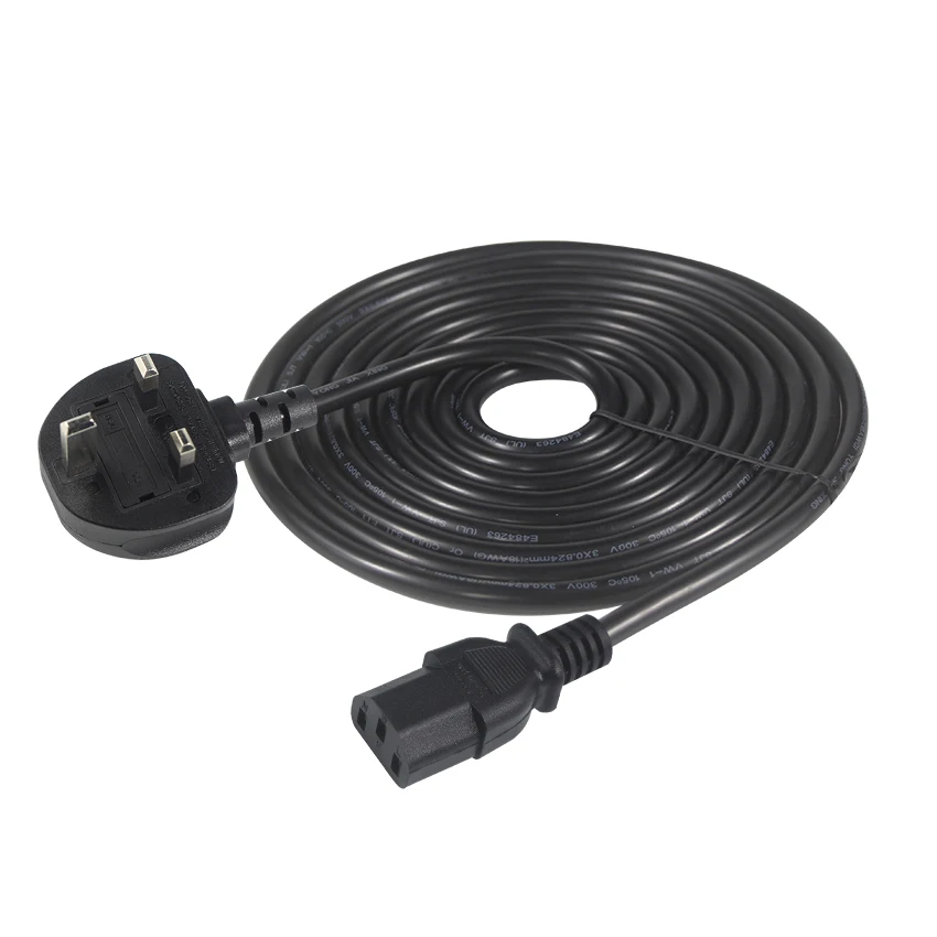 2 Outlets Extension Y Type Splitter Power Cord 19