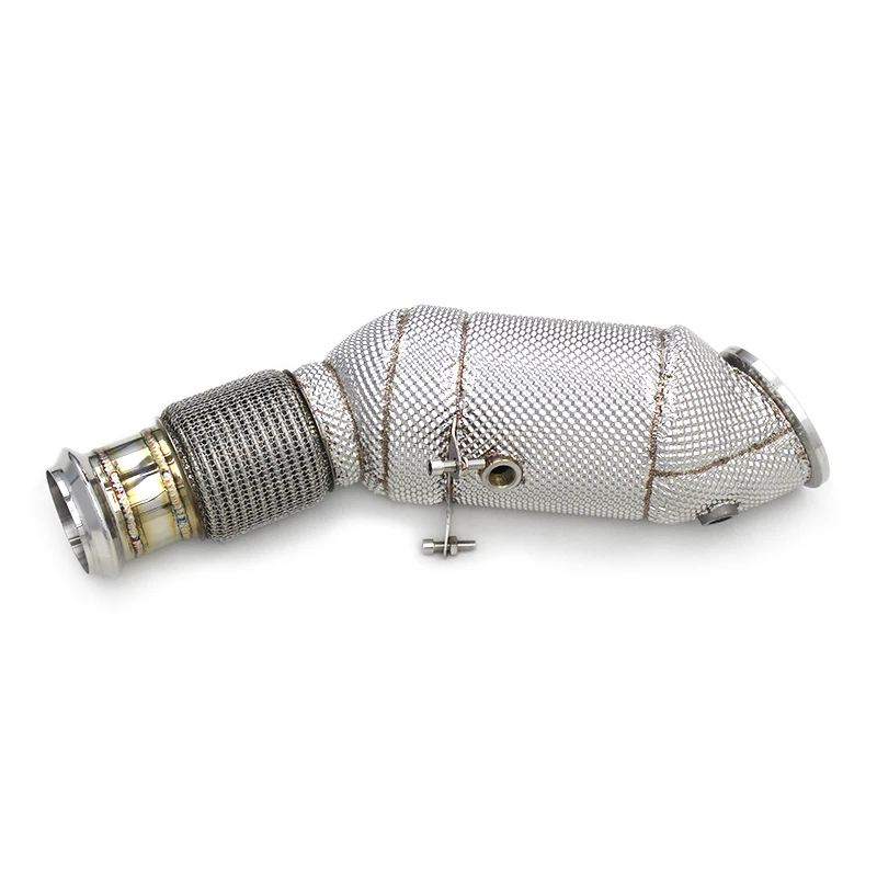 High Flow Exhaust System For BMW 525 / 528 / 530 G30 / G38 2.0T B48 2017-2022 Heat Shield Downpipe