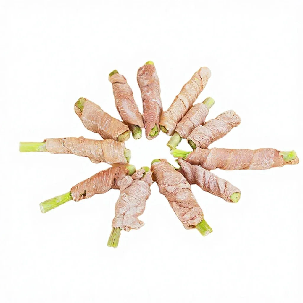 Organic Freeze-Dried Chicken Roll Molar Training High-protein Digestive Health Eco-friendly Pet Snack Treats for Cats (Small supplier
