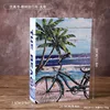 2821W-03 Simulation Book - Coconut Tree Bicycle - Large Size
