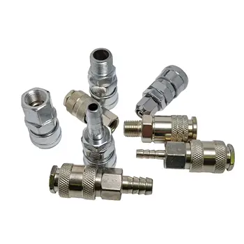 Flat Face High Pressure Quick Coupler Stainless Steel Hydraulic Quick ...