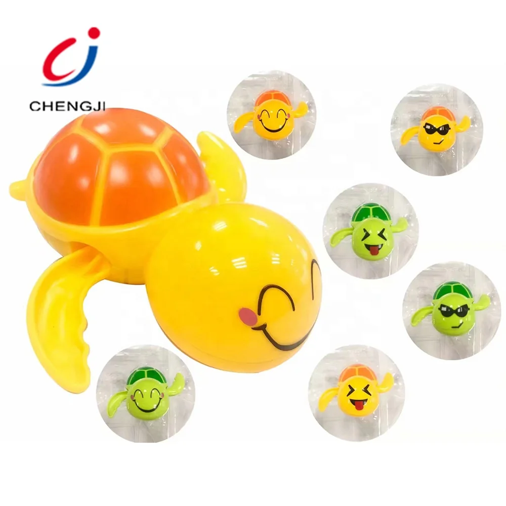 Лидер продаж, пластиковая популярная плавающая черепаха, заводные игрушки для ванной