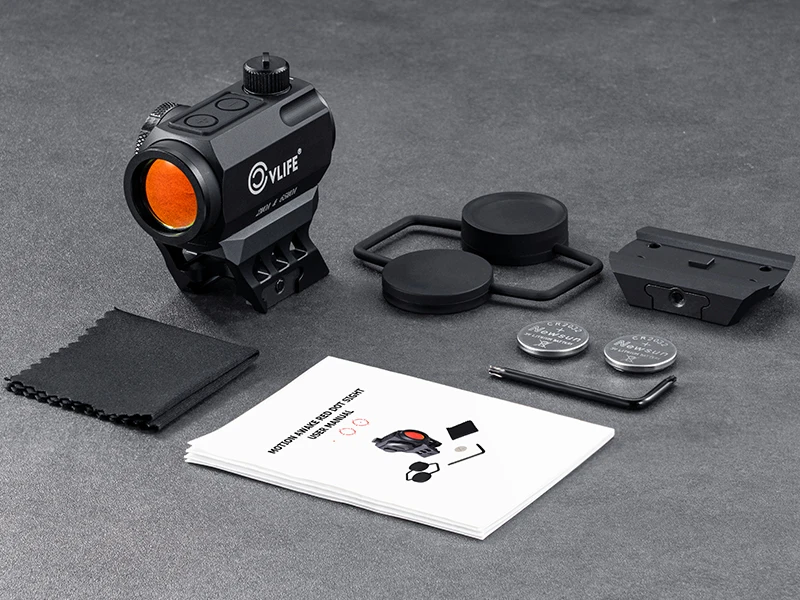 CVLIFE EagleFeather Motion Awake Red Dot Sight Multiple Reticle Accessory for Scopes