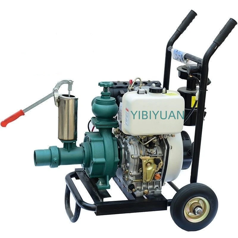 Heavy-Duty Diesel Rain Gun Sprinkler Agricultural Pump Metal Construction for Farm Equipment & Irrigation Machines