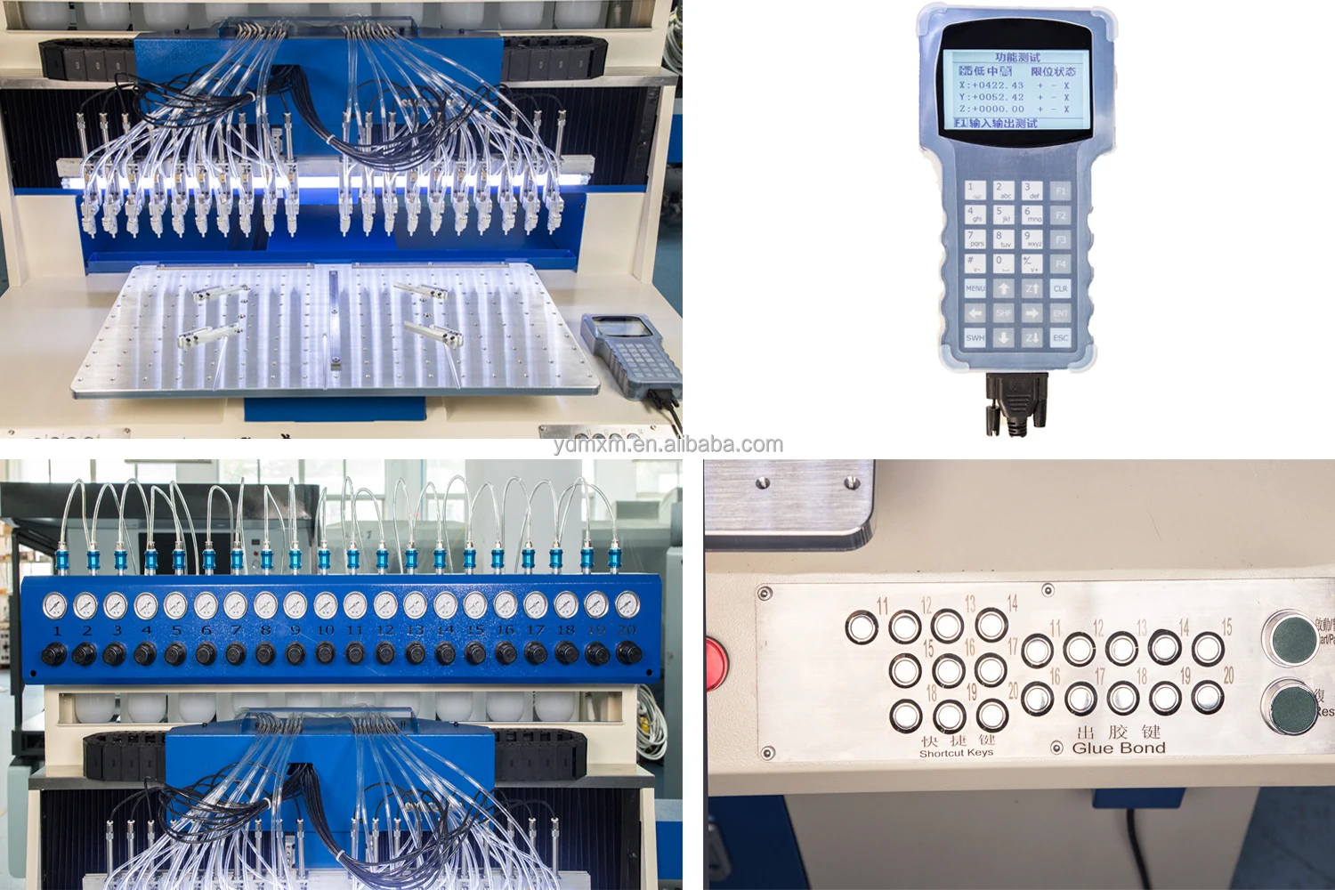 Automatic PVC Rubber Card Sets Making Machine  for Slipper Surface 3d Soft Pvc Keychain Machine