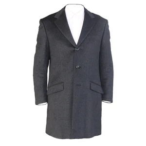 High-quality Cashmere Delicate Soft Fiber Warm Lightweight Breathable Comfortable Men Overcoat